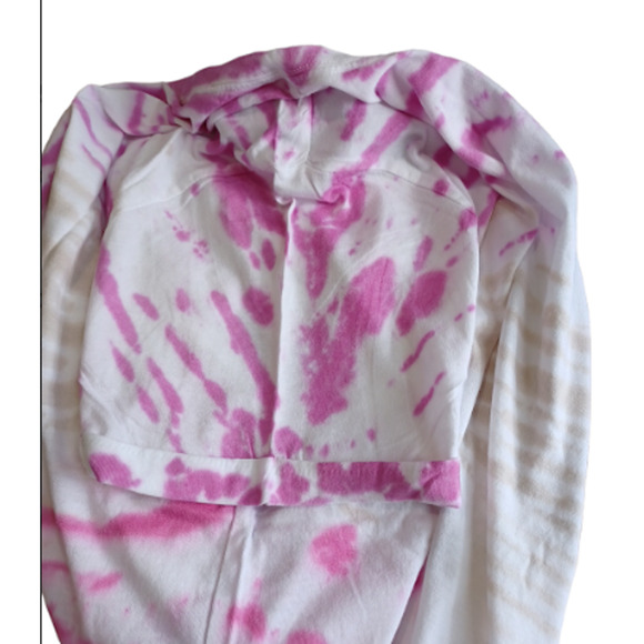 TORRID SIZE 1 LOVE SICK ROLL-CUFF TEE - COTTON TIE-DYE SIZE 14-16 - Picture 3 of 4